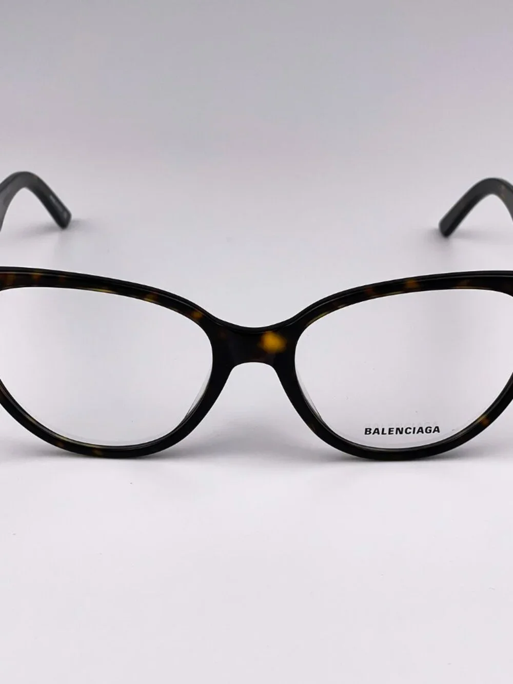 BALENCIAGA BB0064O 002 HAVANA CAT EYE EYEGLASSES
